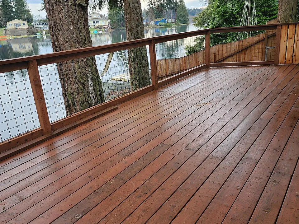 New deck