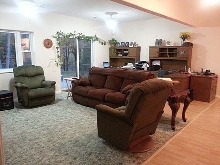 Living room downstairs 20x22