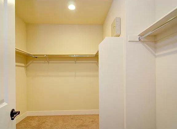 Master walk-in closet