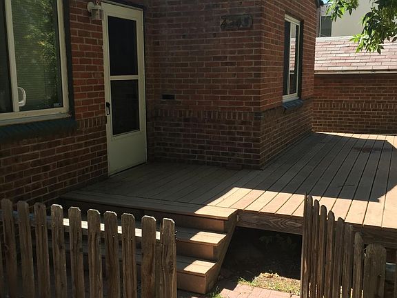 Entry with deck