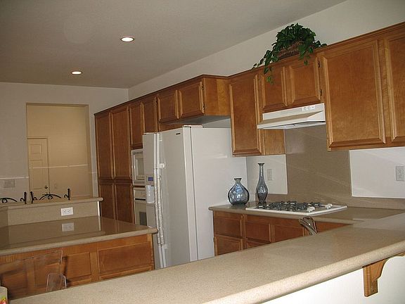 Spacious kitchen with island