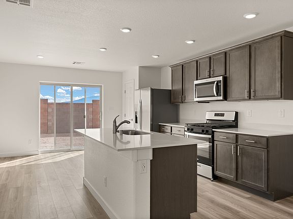 The breakfast bar is the perfect spot for a quick meal.