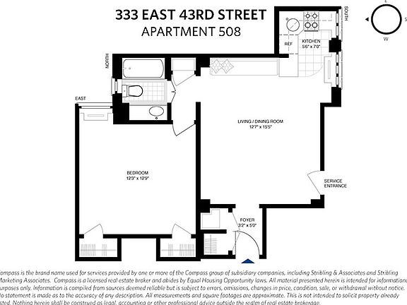 2nd image of 333 E 43rd St APT 508