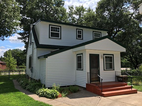 Back of house view from driveway - enters into mudroom