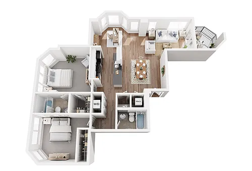 Floor plan HABERSHAM