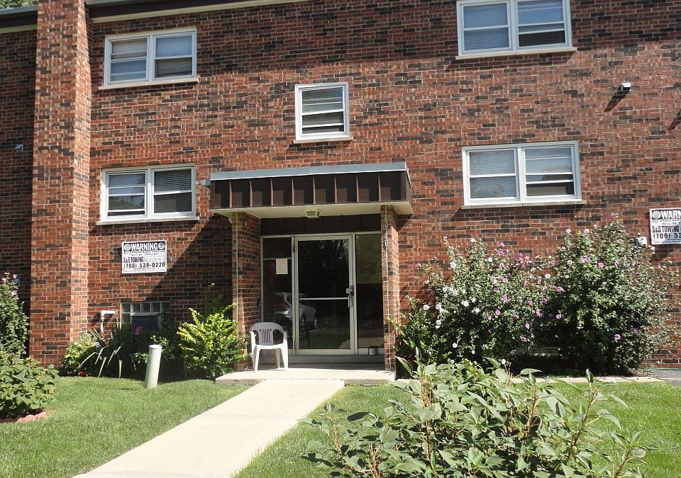 Rear entrance from parking lot.