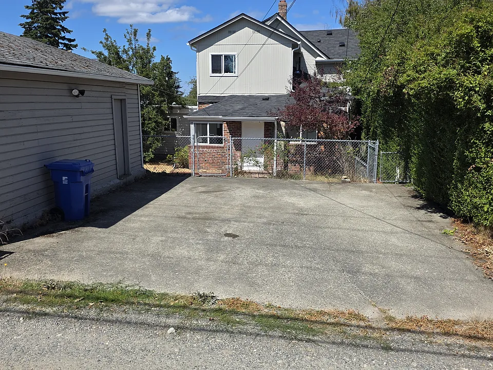 Driveway off alley