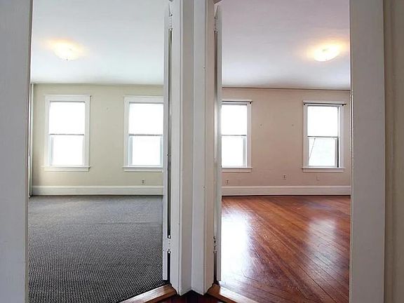 View of bedrooms from the hallway