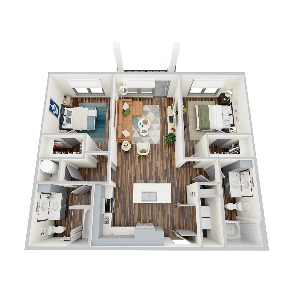 Floor plan B12