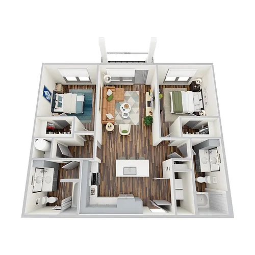 Floor plan B12