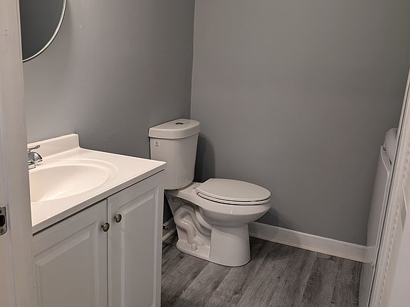 First Floor Half Bath with Washer and Dryer