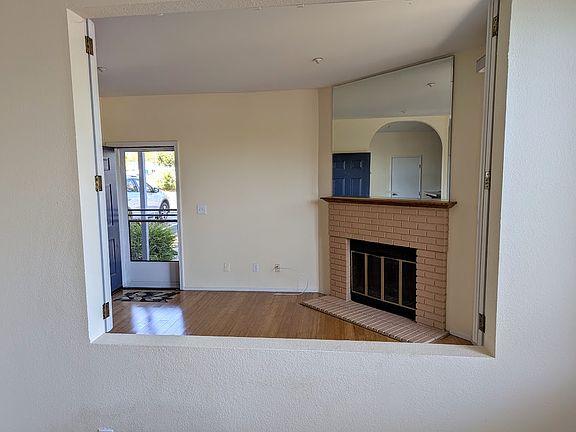 Living room view from den