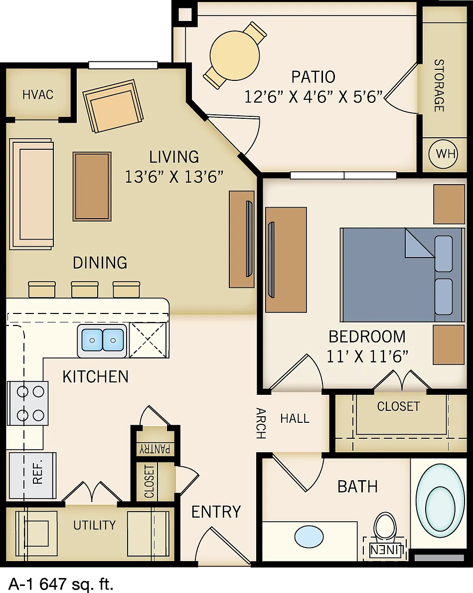 Floor plan A1