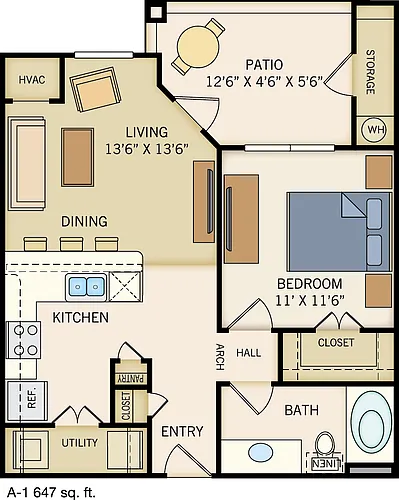 Floor plan A1