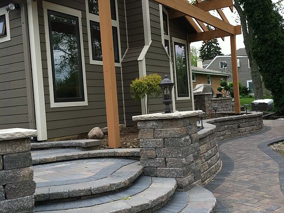 Walkway to main patio