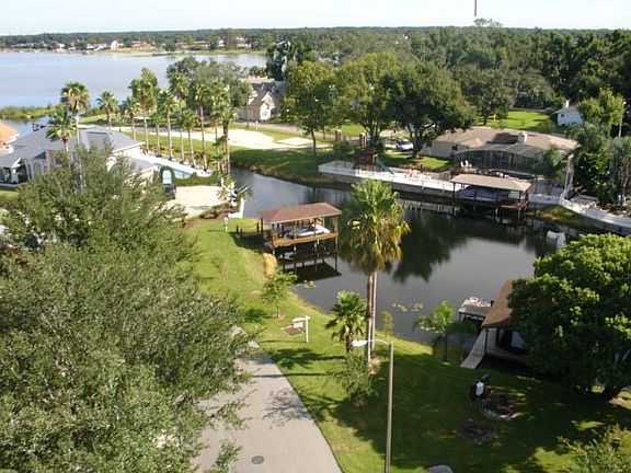Boat House on Canal in Conway Chain of Lakes