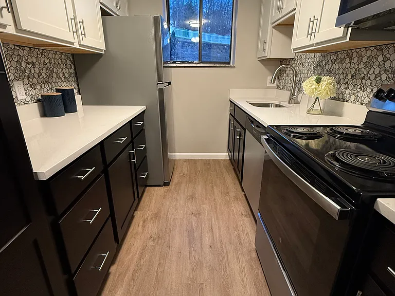 Galley Kitchen - Renovated