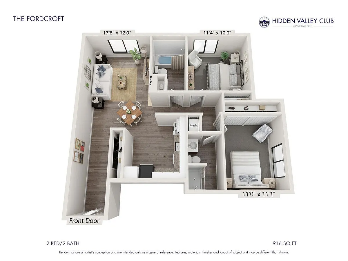 Floor plan Fordcroft