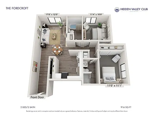 Floor plan Fordcroft