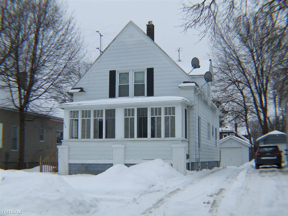 front in winter