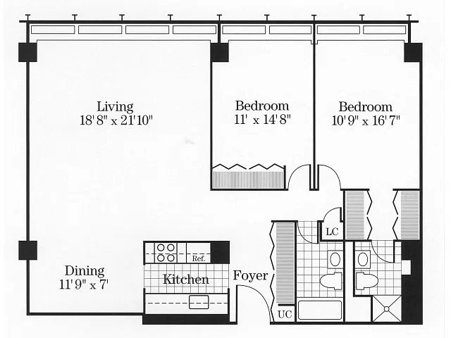 Floor plan Masonic