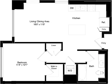 Floor plan Tower A1 + A1 Alt 1