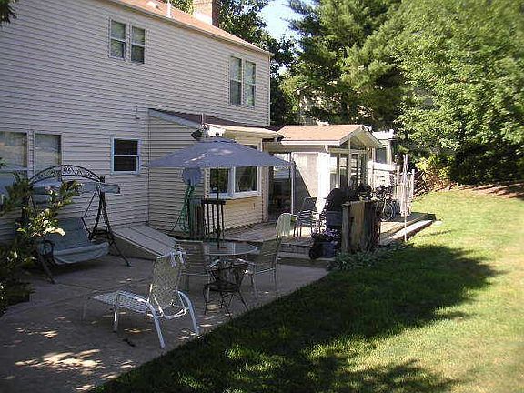 Patio, deck, sun room