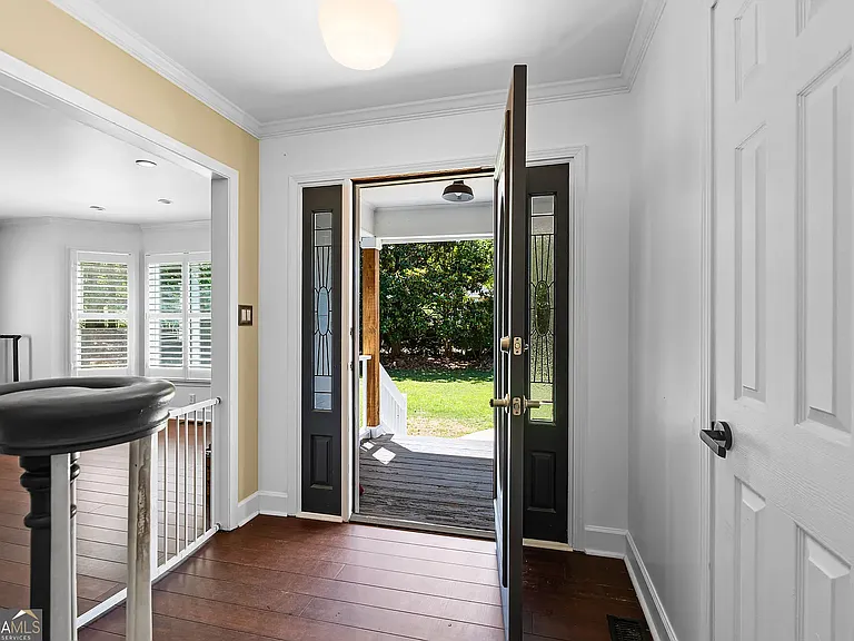 Entryway with Coat Closet