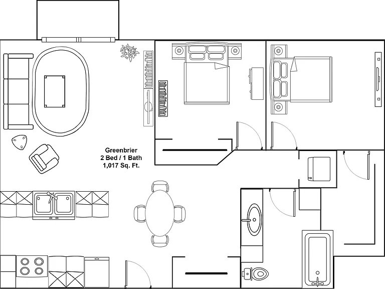 Greenbrier Apartments — Photo 7