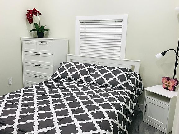 Two windows in the bedroom