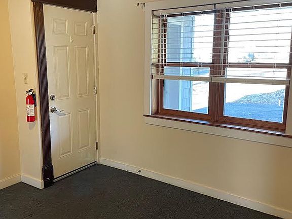 Front door in Living room.