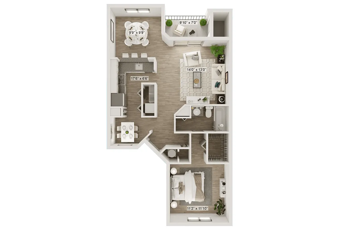 Floor plan A1