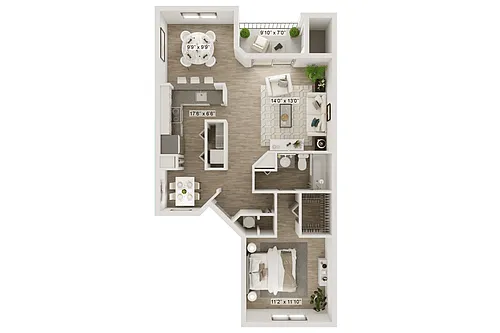 Floor plan A1