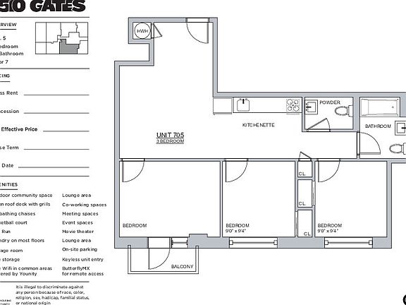 2nd image of 1510 Gates Ave #7005