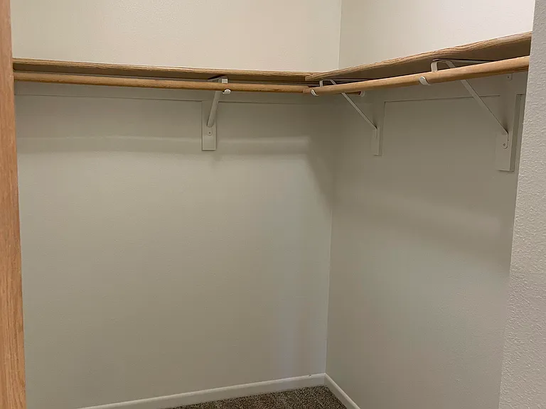 Master walk-in closet