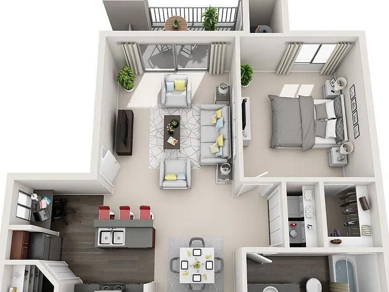 A1 floor plan The Turn