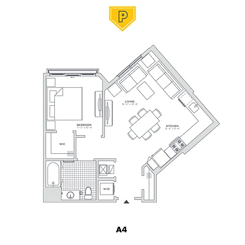 Floor plan A4