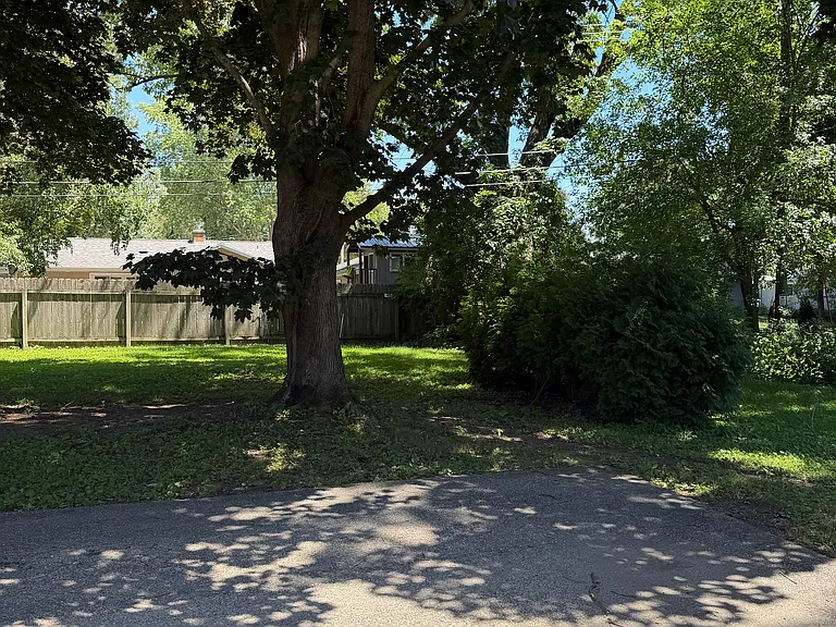 Large Backyard. Two car garage