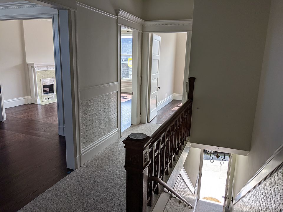 Entrance, bedroom and double parlor