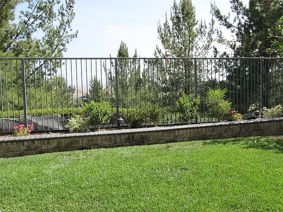 Great backyard for entertaining, family play