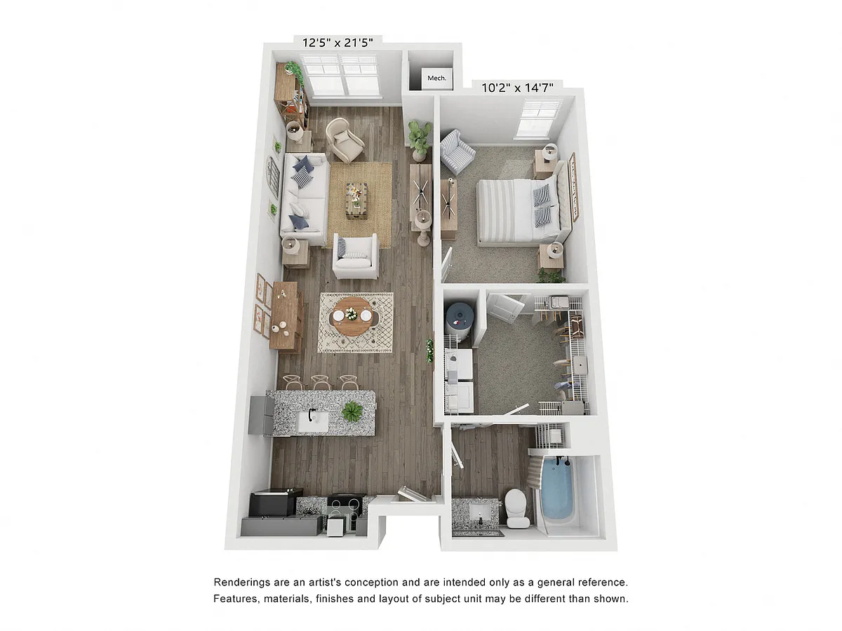 Floor plan The Magnolia
