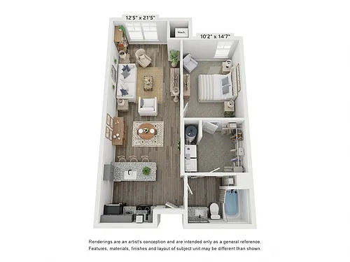 Floor plan The Magnolia