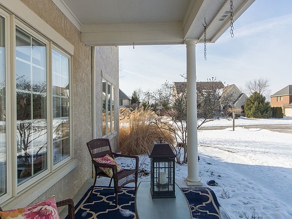 Welcoming front porch