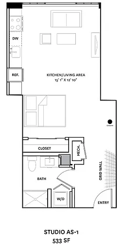 Floor plan AS-1