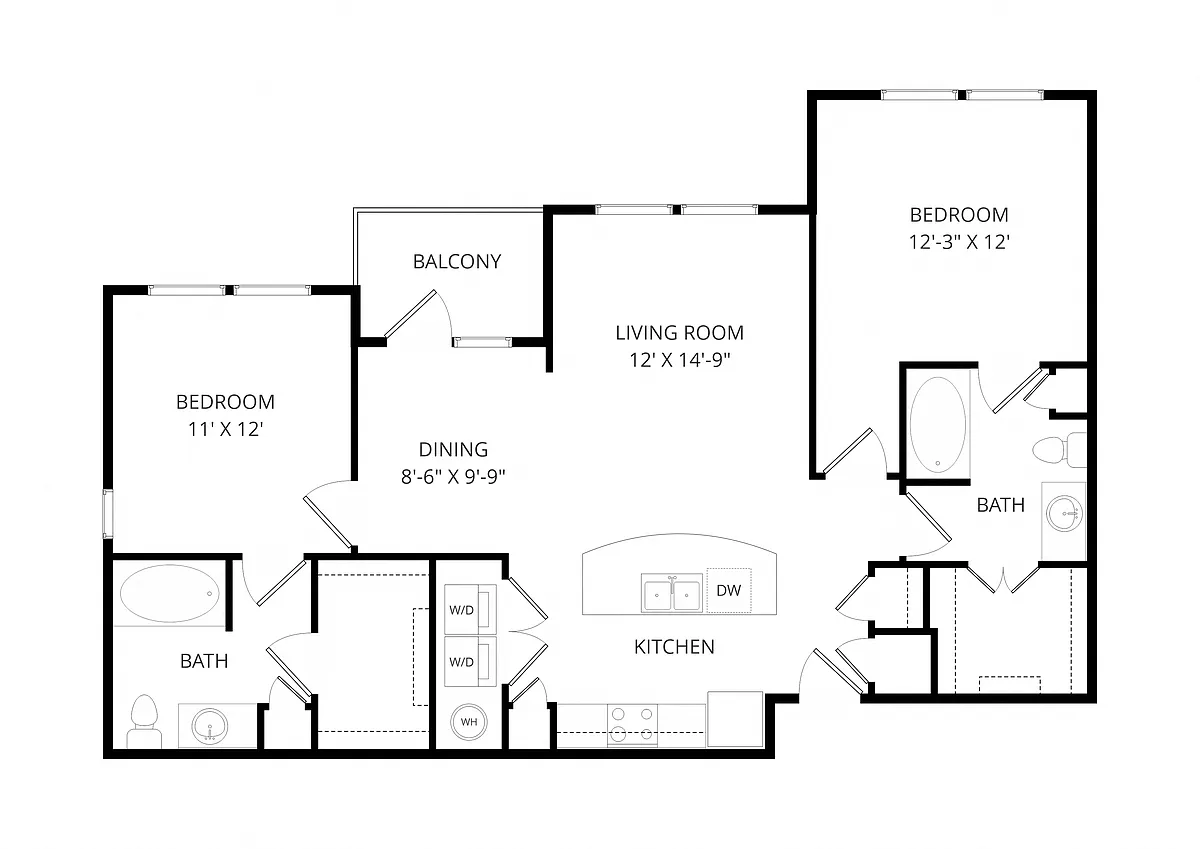 Floor plan B6