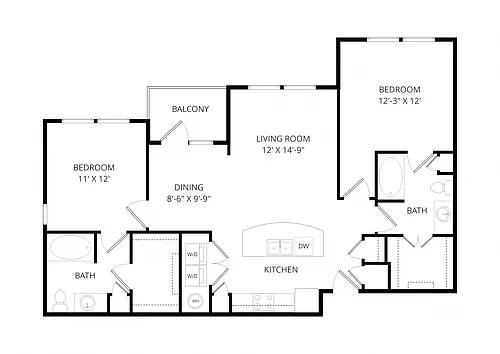 Floor plan B6