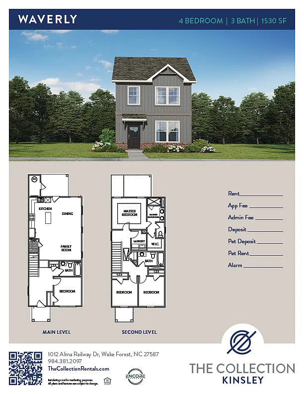 Floor plan Waverly