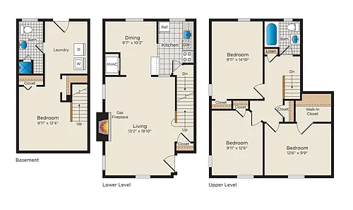 Floor plan TH05N