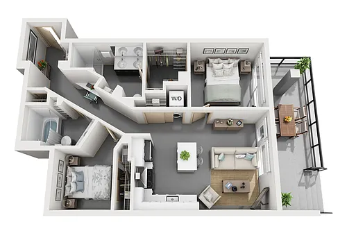 Floor plan T