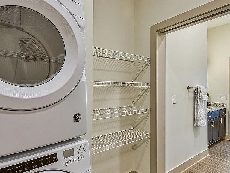 Washer/dryer in your apartment